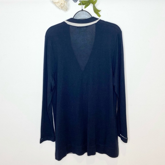 Marina Rinaldi Silk/Cashmere Longline Cardigan - Picture 8 of 9